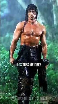 Los 3 mejores actores del cine de acción 🎥