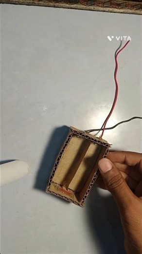 How to make Li-ion battery 🔋 Holder from Cardboard at home Easy Way | #shorts #crafts