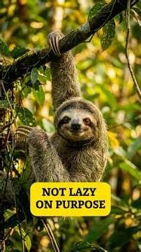 The "Laziest" Animal on Earth Is Secretly a Living Pharmacy 🦥