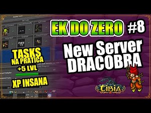 New Tibia Task System in action. +5 levels on the first day.