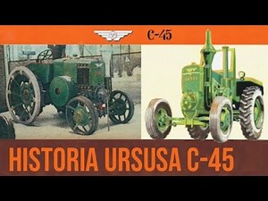 The history of the Ursus C-45 & C-451 tractor - The first post-war Polish tractor [Matheo780]