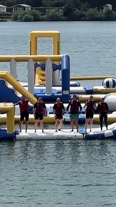 This is sight loss rehabilitation - just not how most people picture it. Help us change that. Hit the share button! [Video description: Blind veterans take on paddleboarding and an inflatable water course - lots of splashes, falls and laughter in a fast-paced, energetic video.] | Blind Veterans UK