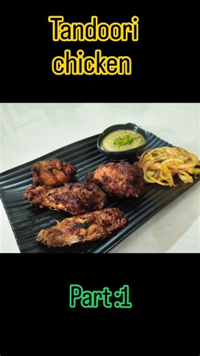 Smokey, spicy ani juicy Tandoori Chicken cha first step 🔥 #viralvideo