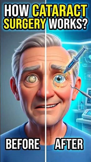 How Cataract Surgery Works 👁️ | 3D Animation of Cataract Removal & Lens Replacement