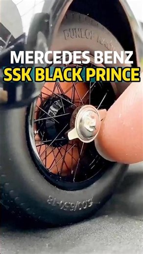 This is your Mercedes Benz SSK Black Prince
