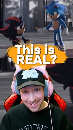 WowItsRG on Instagram: "This Sonic Movie 3 McDonald’s Commercial is WILD! 🤯 Never thought I’d see Sonic the Hedgehog hand Shadow a CHICKEN NUGGET. 🍗 What should we react to next? 👀 #sonic #sonicthehedgehog #sonicmovie3"