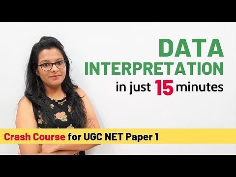 NTA UGC NET Paper 1- Data Interpretation (Crash Course)