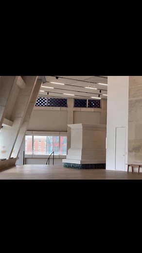 Korean-born, London-based artist Do Ho Suh invites visitors to explore his large-scale installations, sculptures, videos and drawings in his major survey exhibition at Tate Modern in London. 'Public Figures' is Do Ho Suh's new kinetic sculpture that rethinks who we put on a pedestal. It isn’t a monument to the individual—it’s a monument to the collective. The imposing structure stands nearly 3 metres (10 feet) high and is made from jesmonite, aluminum and polyester resin. The sculpture flips the