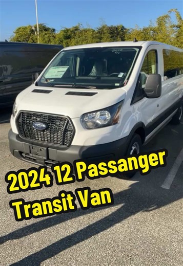 2024 Ford Transit 12-Passenger Van - Rare Find!