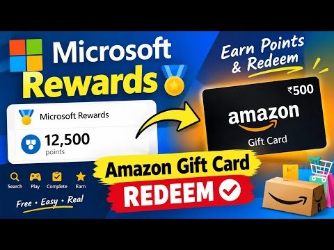 Microsoft rewards redeem amazon gift card update