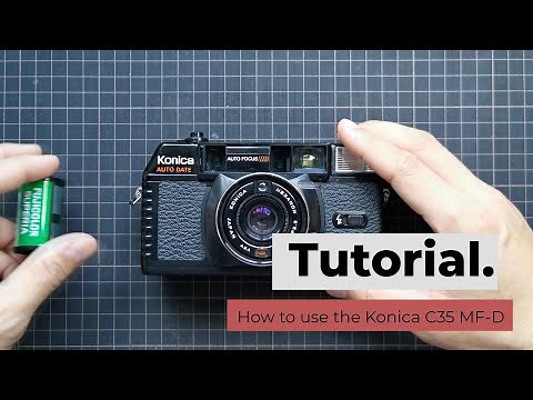 How to use Konica C35 MF-D