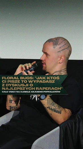 Czy raperzy korzystający z pomocy ghostwriterów powinni być brani pod uwagę w wyścigu o miano najlepszego rapera? Swoje zdanie podczas tegorocznej edycji Akademii Popkillerów przedstawił @Floral Bugs. ✅ Wszystkie rozmowy z Akademii Popkillerów są (lub będą) dostępne do darmowego obejrzenia na specjalnym kanale Akademii - publikujemy je tam stopniowo. Na kanale znajdziecie także kilkadziesiąt godzin rozmów z ubiegłorocznej konferencji. ✅ Pełen program Akademii Popkillerów 2026 wraz z opublikowany