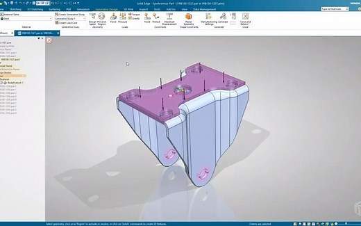 Solid Edge 2023 新功能之一：仿真
