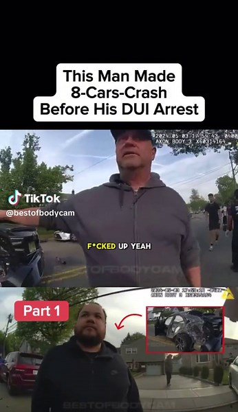 Part 1 | Full Video In My Bio #fyp #cops #police #bodycam #dui #carcrash