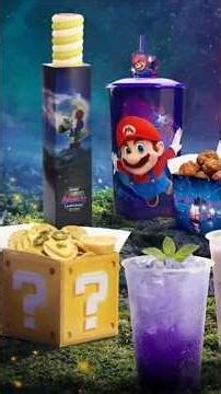 🍄I went to see Mario Bros and ordered the Galactic Menu from Cinépolis #shorts #short #nintendo #...