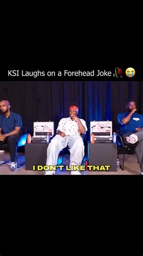 1.8M views · 41K reactions | KSI Laughs On A Forehead Joke 鹿 | K.S.I | Facebook