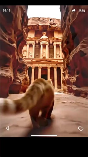 TuTu the Cat Explores Petra 🐾🏜️ | TuTu’s Travel Part 23 🐱✨ In Part 23 of TuTu’s Travel Series, our adventurous Persian cat walks through the ancient stone city of Petra in Jordan! From the iconic Treasury to the winding rose-colored pathways, TuTu discovers the magic of this UNESCO World Heritage site one pawstep at a time. 🌍 Join TuTu on this unforgettable journey and experience the mystery and wonder of Petra like never before! ❤️ LIKE if you love TuTu’s adventures, COMMENT your dream dest