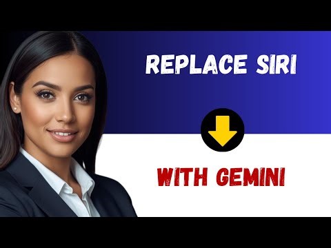 How to Replace Siri with Gemini | Use Google Gemini as Default Assistant iPhone | Replace Siri