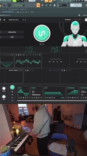 Just hit generate, pick your genre, and get to work. #producer #beatmaking #flstudio