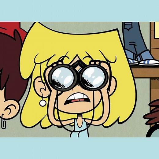 Lori Loud's only speaking shot in The Loudest Yard