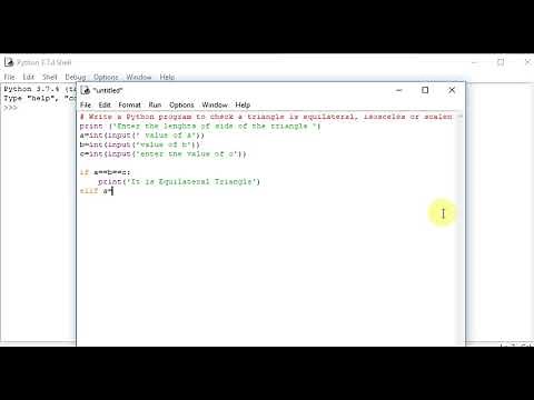 Python program to check a triangle is equilateral, isosceles or scalene