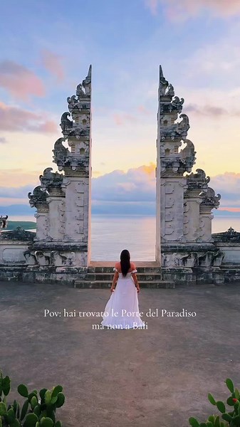 Queste Porte del Paradiso infatti sono a Nusa Penida 🏝️ ci andresti？ #nusapenida #nusapenidabali #nusapenidaisland #bali