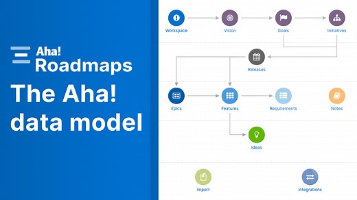 Aha! Roadmaps | Data model overview