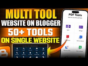 How to Create Multi Tool Website on Blogger Using AI | Monetize with Ads | No Coding