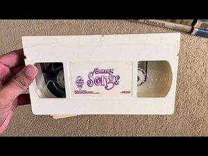 Barney Songs 1995 VHS
