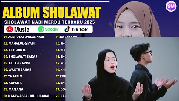 LAGU SHOLAWAT NISSA SABYAN FULL ALBUM TERPOPULER 2025 - ASSHOLATU 'ALANNABI | SHOLAWAT MERDU 2025