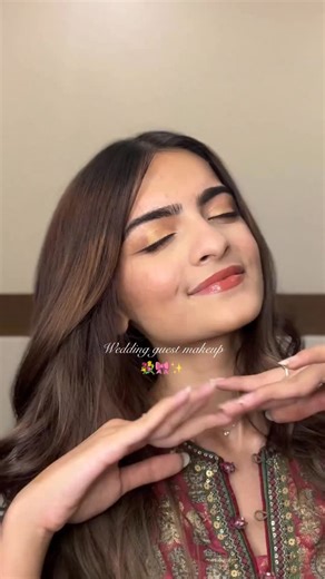 Highfy on Instagram: "Your quick guide to wedding guest makeup ✨ Soft, elegant and perfect for any shaadi function.💄 [wedding guest, makeup tutorial, grwm, guest look, makeup look, soft glam]"