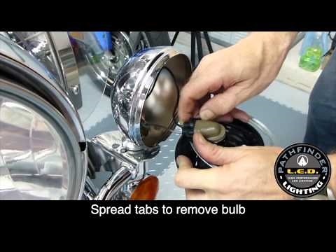 How to Install PathFinderLED Hi-Powered LED Passing Lights for Harley-Davidson