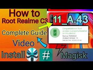 How to Root Realme C3 | Complete Guide | Install Magisk | #realmec3 #root #Magisk #rootrealmec3