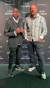 What a pleasure to hang out with Bryan Calhoun and the cool people at Pandora learning about internet radio, future opportunity, and having fun while doing so. Thanks for the knowledge and good times! 🙏🏽 | Freddie Jackson