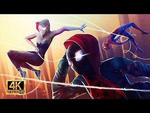 SPIDER-MAN: ACROSS THE SPIDER-VERSE 4K 60fps - A Spectacular Animated Journey into the Multiverse