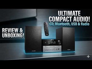 Philips Bluetooth Stereo System Review | Compact CD Player with Bluetooth, USB & FM Radio