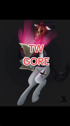 Creepy Horse Picture | Drawing Commission Update MLW