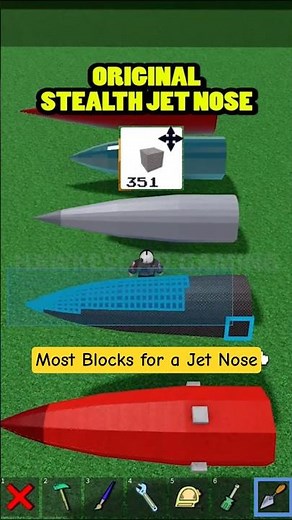Roblox Build a Boat for Treasure most blocks for my Jet Nose Collection #roblox #babft