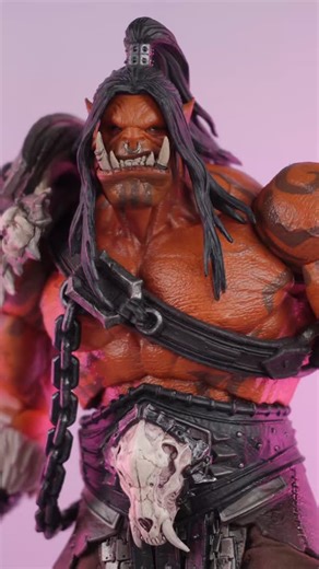 Sam Brooker on Instagram: "Hero Toys Grommash Hellscream made by @metytoyz Go check out my full review on YouTube. Link in the bio. Thanks to @bombusbee_store for sending me this figure!"