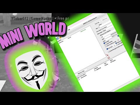 How to HACK A GAME on MINI WORLD in 2024!!