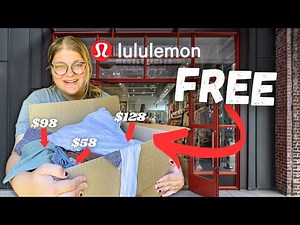 HOW I GOT $2,000 OF LULULEMON FOR FREE! 😳 30 Piece Lululemon Haul to Resell Online!