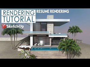 Resume Rendering IRender nXt tutorial