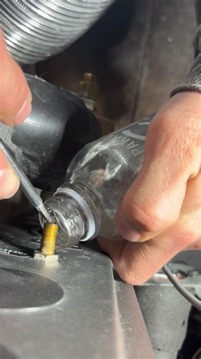 Chris April on Instagram: "Geothermal heat pump loop sample. Closed loops have an antifreeze in them for of course freeze protection. Your normal antifreezes used or seen in the wild are: -methanol -ethanol -propylene glycol -denatured alcohol Propylene glycol is the most common, industry-standard antifreeze used in closed-loop geothermal systems due to its low toxicity, food-grade safety, and effective freeze protection. It is typically mixed with water, often containing corrosion inhibitors to