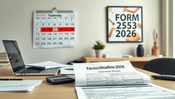 Form 2553 Deadline 2026: Crucial Filing Mistakes