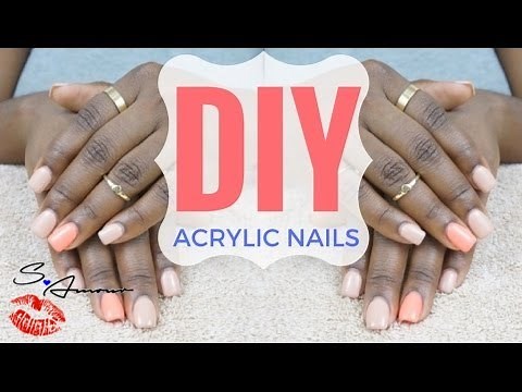 DIY | APPLY ACRYLIC OVERLAY TO NATURAL NAILS AT HOME