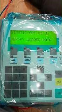 Simatic OP7 RAM-Memory failure