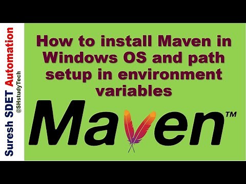 How to Install Maven on Windows OS | Configure Maven Path | SDET
