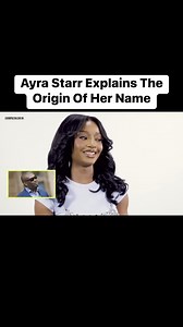 12K views · 330 reactions | Ayra Starr explains the origin of her name and the artists she would love to collaborate with at home and abroad ✨ #afromixx #ayrastarr | Afromixx Entertainment | Facebook