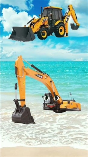 a disable jcb help his tractor friend to get smart gadgets #shorts​​ #jcb​​