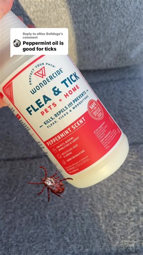 Replying to @eMac Bulldogs good reminder to reorder. Ticks will be showing up soon. #tickrepellent